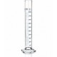 Measuring cylinder 10ml glass base